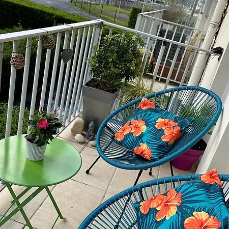 2 Pieces, Balcon, Proche Centre-ville Cabourg, 4 Pers, Parking Securise - Fr-1-487-360 꺄부흐