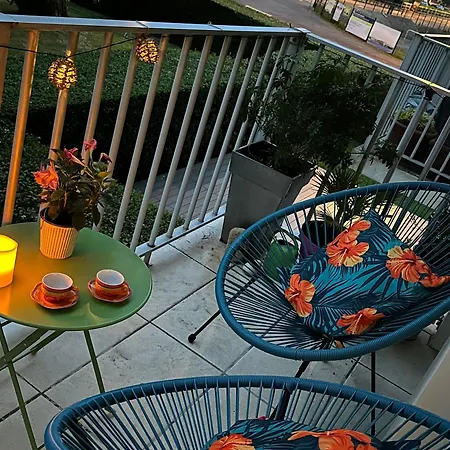 2 Pieces, Balcon, Proche Centre-ville Cabourg, 4 Pers, Parking Securise - Fr-1-487-360 꺄부흐