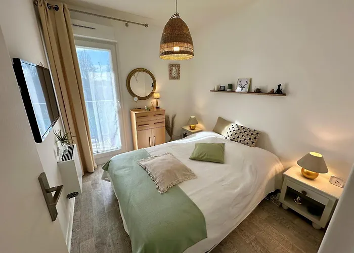 2 Pieces, Balcon, Proche Centre-ville Cabourg, 4 Pers, Parking Securise - Fr-1-487-360