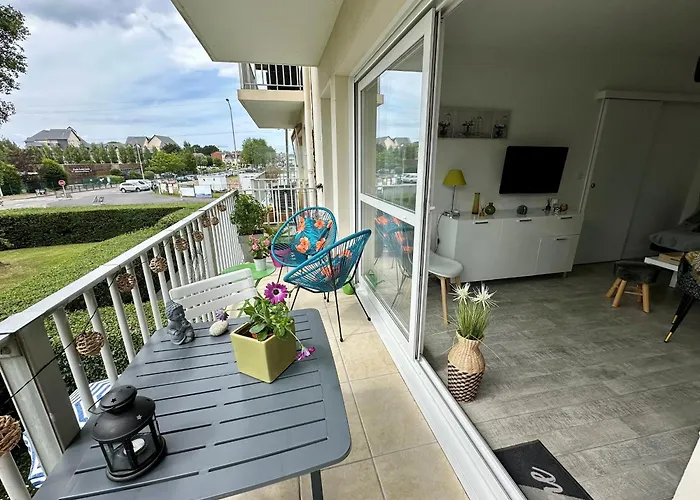 2 Pieces, Balcon, Proche Centre-ville Cabourg, 4 Pers, Parking Securise - Fr-1-487-360