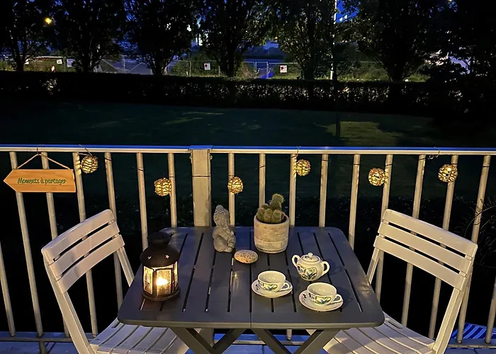 2 Pieces, Balcon, Proche Centre-ville Cabourg, 4 Pers, Parking Securise - Fr-1-487-360 شقة *