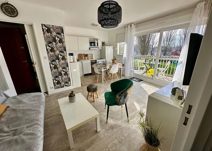 2 Pieces, Balcon, Proche Centre-ville Cabourg, 4 Pers, Parking Securise - Fr-1-487-360 *