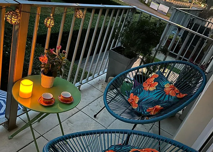 2 Pieces, Balcon, Proche Centre-ville Cabourg, 4 Pers, Parking Securise - Fr-1-487-360 كابورغ